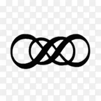 Infiniti本质abc纹身无穷大符号