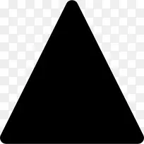 电脑图标彩色三角剪贴画