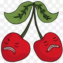 苹果叶水果剪贴画-苹果