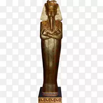 古埃及法老古雕塑木乃伊