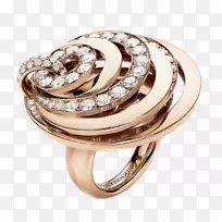 Grisogono珠宝耳环银戒指