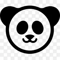 大熊猫熊电脑图标-熊