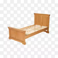 床架橡木桌卧室家具套-床