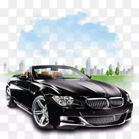 汽车追踪系统计算机图标BMW-car