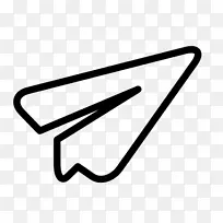 飞机电脑图标纸飞机