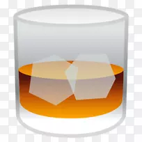 威士忌，表情符号，蒸馏饮料利口酒.表情符号