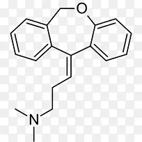卡马西平药物三环抗抑郁剂奥卡西平氯氮平