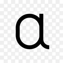 阿尔法符号计算机图标增量符号