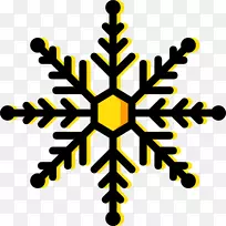 雪花-免费剪贴画-雪花