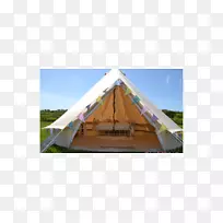 贝尔帐篷迷人的营地野营-营地