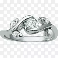 订婚戒指钻石珠宝首饰设计.戒指