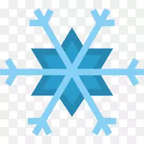 雪花画剪贴画.雪花
