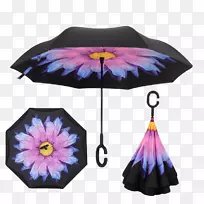 雨伞防晒服把雨伞