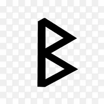 枢轴动画师希腊字母表魔法Futhark