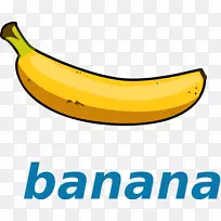 香蕉松饼剪贴画-香蕉