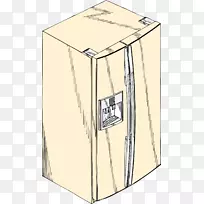 冰箱电脑图标下载剪贴画-冰箱