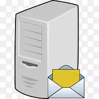 计算机服务器消息传输代理电子邮件剪辑艺术-电子邮件