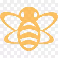大黄蜂剪贴画-蜜蜂