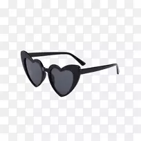 飞行员太阳镜猫眼眼镜服装配件复古风格太阳镜