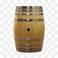 桶库珀橡木酒鼓-葡萄酒