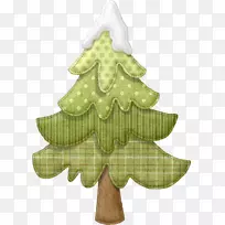 圣诞树装饰云杉
