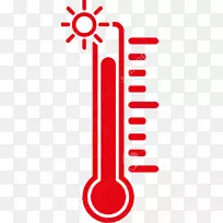 温度计算机图标度