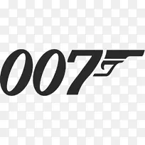 詹姆斯邦德系列电影007传奇金眼007标志-詹姆斯邦德