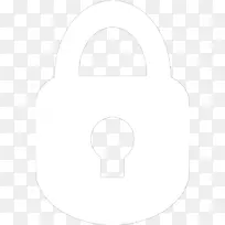 挂锁计算机图标自存储安全挂锁