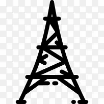 埃菲尔铁塔计算机图标纪念碑-埃菲尔铁塔