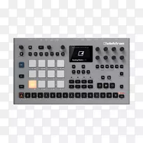 鼓式机ElektronOc区齿条模拟信号合成器