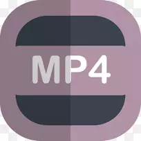 高效率视频编码mpeg-4第14部分计算机图标