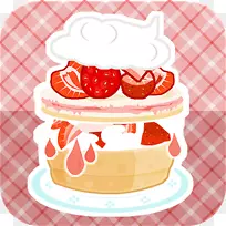 草莓酥饼，甜甜圈，芝士蛋糕，玉米饼，海绵蛋糕-蛋糕