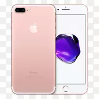 苹果iphone 7加上iphone x电话玫瑰金苹果