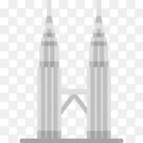 双子塔纪念碑-设计