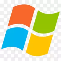 Windows 8 Windows 7徽标-窗口