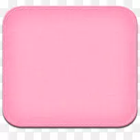 矩形粉红m形设计