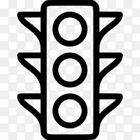 交通灯交通标志道路剪辑艺术-交通灯