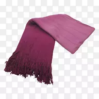 紫蓝杜鹃花毛毯别墅-紫色