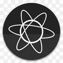 原子核计算机图标核模型