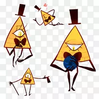 比尔密码双尖峰和钝三角形.三角形