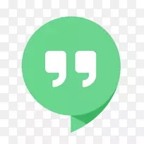 Google Hangout消息应用程序视频电话-Google