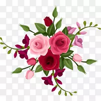 花园玫瑰花卉设计