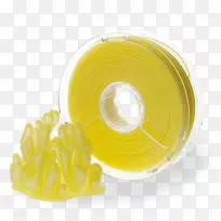 聚乳酸3D印花长丝黄透明半透明-其它