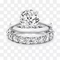 结婚戒指订婚戒指立方氧化锆戒指