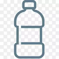 塑料瓶电脑图标水瓶