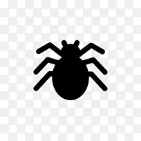 蜘蛛电脑图标剪贴画蜘蛛