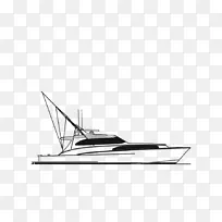 帆船豪华游艇划船