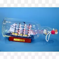 布提尔卡蒂萨克船模不可能装瓶船