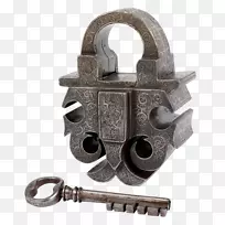 挂锁钥匙门锁挂锁