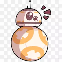 BB-8球体画星球大战雷伊-星球大战